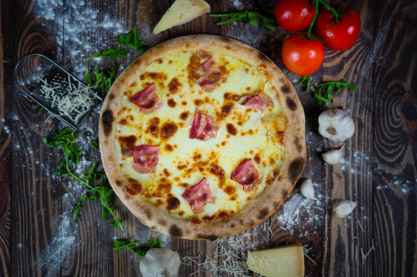 Obrázok jedla Grissini so zapečenou mozzarellou a slaninou