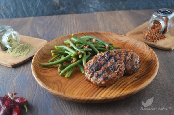 Obrázok jedla +130g burger mäso